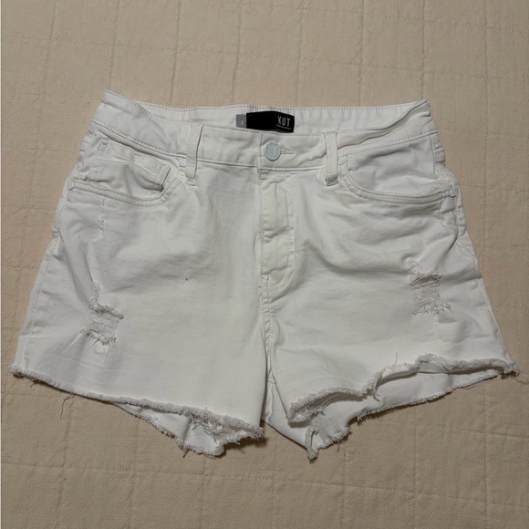 Kut from the Kloth Pants - Kut from the Kloth White Jean Shorts